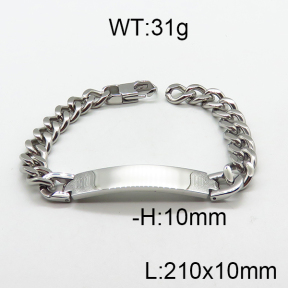 SS Bracelet  6B2003153bhia-201