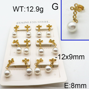 SS Earrings  6E3002347bhia-420