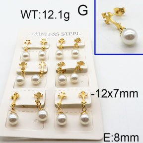 SS Earrings  6E3002357bhia-420