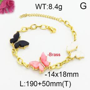 Fashion Brass Necklace  F5B400103vhha-J17