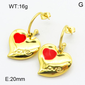 SS Earrings  3E3001308bvpl-908