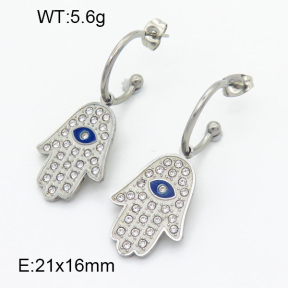 SS Earrings  3E4003092vhhl-908