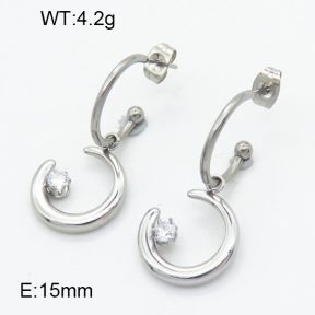 SS Earrings  3E4003094bhjl-908