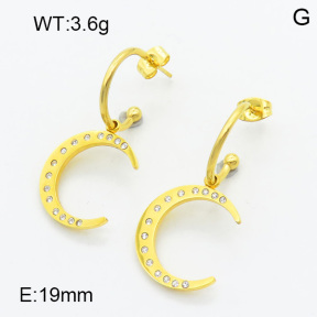 SS Earrings  3E4003099bvpl-908