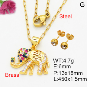 Fashion Brass Sets  F3S008395avja-L024