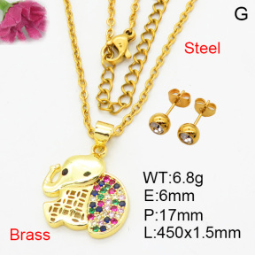 Fashion Brass Sets  F3S008398avja-L024