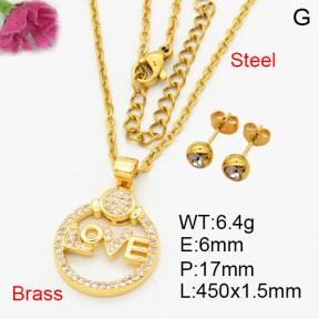 Fashion Brass Sets  F3S008399baka-L024