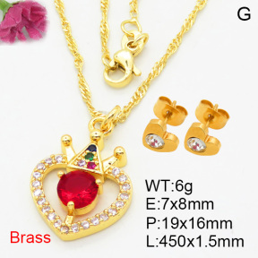 Fashion Brass Sets  F3S008409aajo-L024