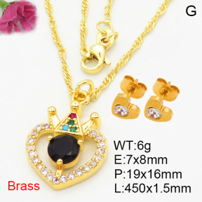 Fashion Brass Sets  F3S008410aajo-L024