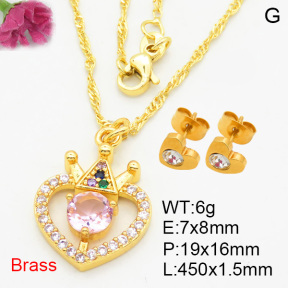 Fashion Brass Sets  F3S008413aajo-L024