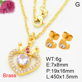 Fashion Brass Sets  F3S008414aajo-L024