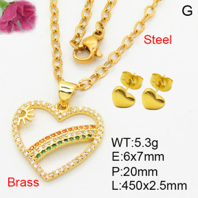 Fashion Brass Sets  F3S008418aakl-L024