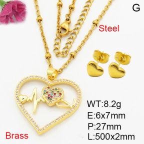 Fashion Brass Sets  F3S008421ablb-L024