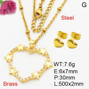 Fashion Brass Sets  F3S008423aajl-L024