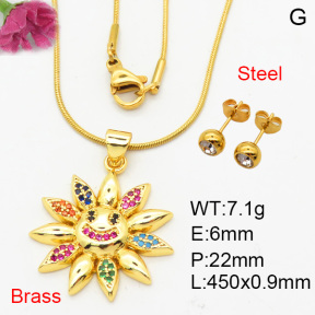 Fashion Brass Sets  F3S008428baka-L024