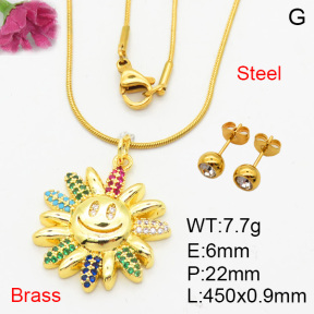 Fashion Brass Sets  F3S008429aakl-L024