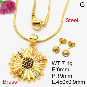 Fashion Brass Sets  F3S008431aajl-L024