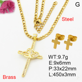 Fashion Brass Sets  F3S008434aajl-L024