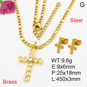 Fashion Brass Sets  F3S008435aajl-L024