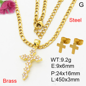 Fashion Brass Sets  F3S008436avja-L024