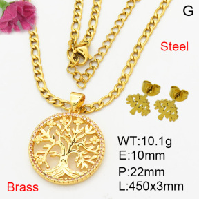 Fashion Brass Sets  F3S008438aajl-L024