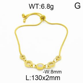 SS Bracelet  5B4000109bhbl-434