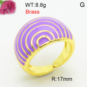 Fashion Brass Ring  F3R300105ahjb-J40