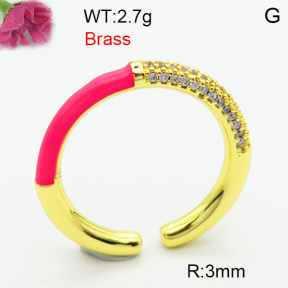 Fashion Brass Ring  F3R400784ahjb-J40