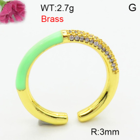 Fashion Brass Ring  F3R400789ahjb-J40