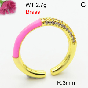 Fashion Brass Ring  F3R400790ahjb-J40