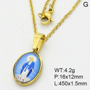 SS Necklace  3N3000936avja-355