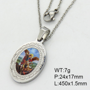 SS Necklace  3N3000940aajl-355
