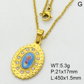 SS Necklace  3N4002048baka-355