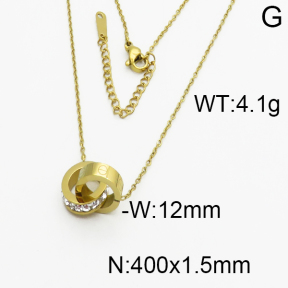 SS Necklace  5N4000089bhva-422