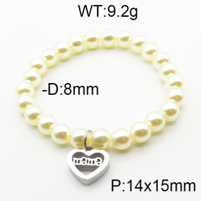 SS Bracelet  6B3001761vbnb-706