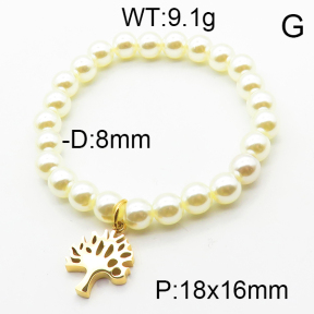 SS Bracelet  6B3001772vbnl-706