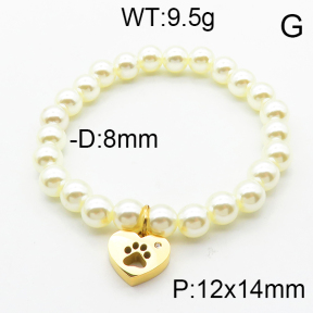 SS Bracelet  6B3001782vbnl-706