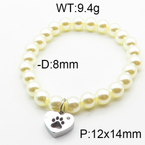 SS Bracelet  6B3001783vbnb-706