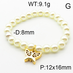 SS Bracelet  6B3001784vbnl-706