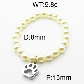 SS Bracelet  6B3001786vbnb-706