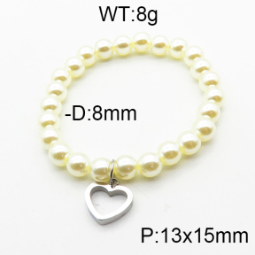 SS Bracelet  6B3001787vbnb-706