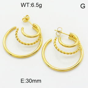 SS Earrings  3E2004653bhva-066