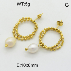 SS Earrings  3E3001320bhia-066