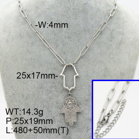 SS Necklace  3N2002413bhbl-908