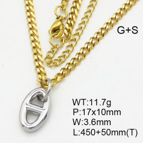 SS Necklace  3N2002414vbnb-908
