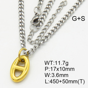 SS Necklace  3N2002415vbnb-908