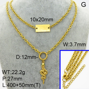 SS Necklace  3N2002420bhjl-908