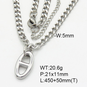 SS Necklace  3N2002429bbov-908