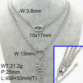 SS Necklace  3N2002433vhll-908