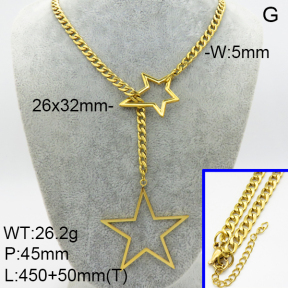 SS Necklace  3N2002440bhjl-908